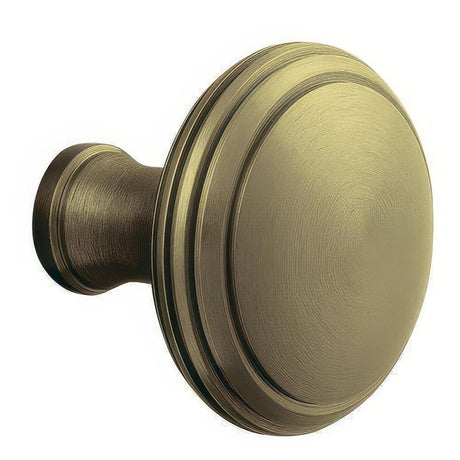 Baldwin 5069050MR satin brass and black dummy door knob