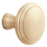 Baldwin 5069060IMR satin brass and brown dummy door knob