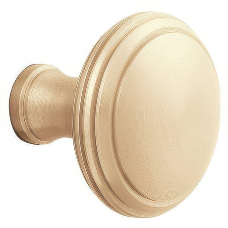 Baldwin 5069060MR satin brass and brown dummy door knob