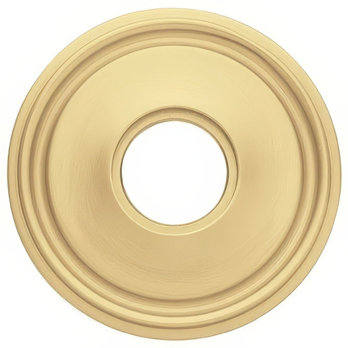 Baldwin 5070044 lifetime satin brass rosette
