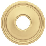 Baldwin 5070044 lifetime satin brass rosette