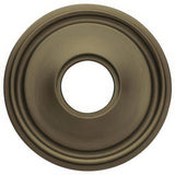 Baldwin 5070050FD satin brass and black rosette