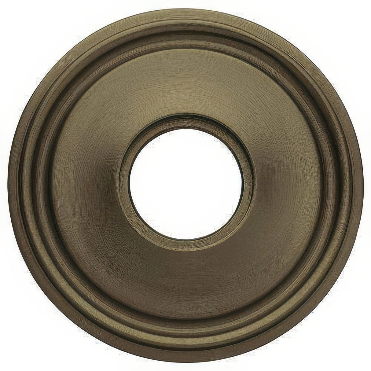 Baldwin 5070050IDM satin brass and black rosette