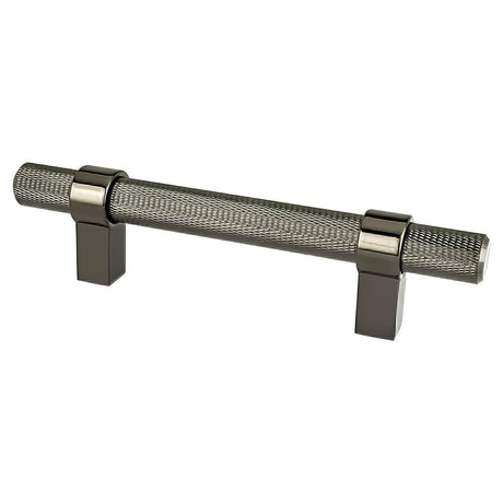 Berenson 5073-4098-P black nickel square cabinet pull