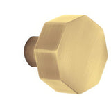 Baldwin 5073060IMR satin brass and brown dummy door knob
