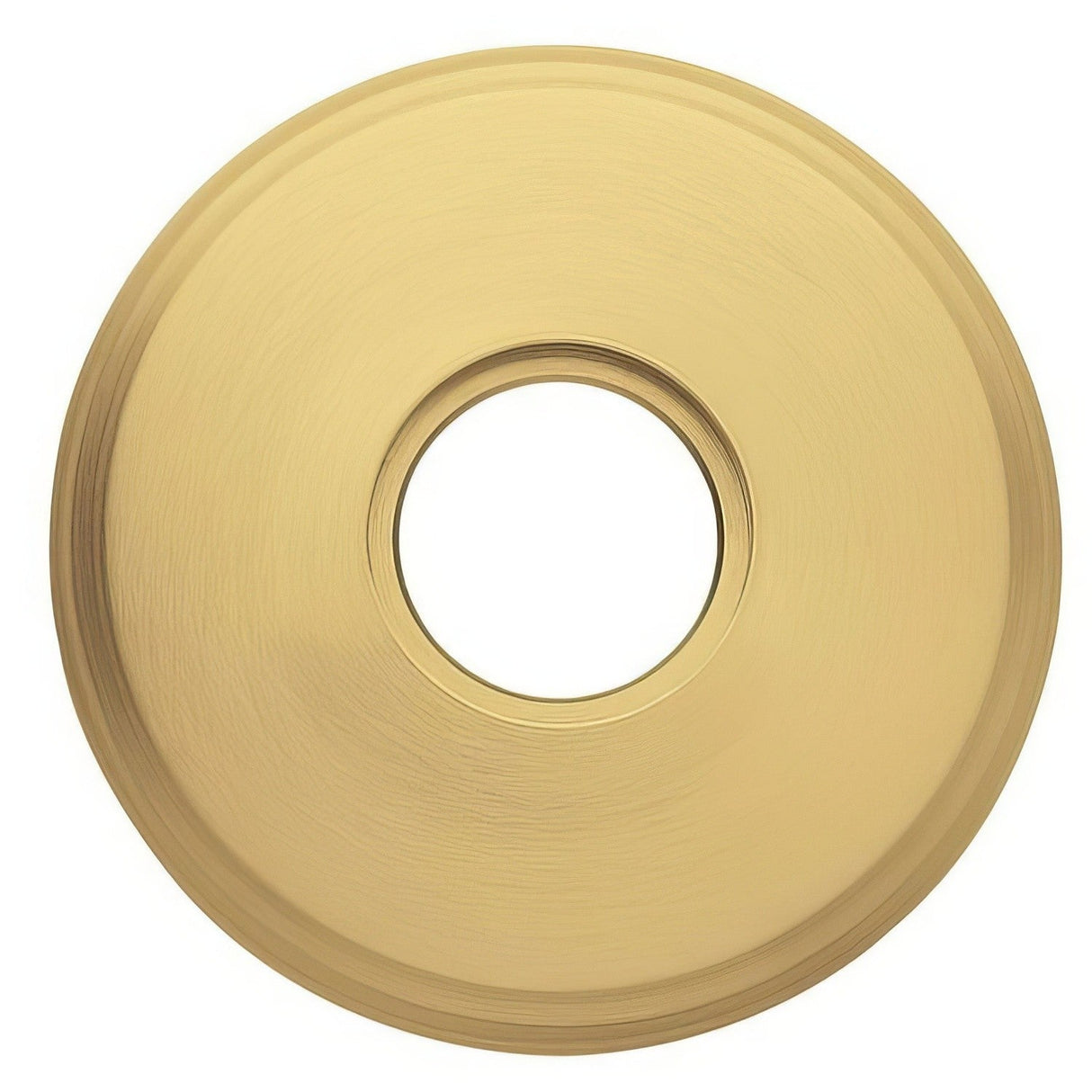 Baldwin 5075044 lifetime satin brass rosette