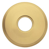 Baldwin 5075044 lifetime satin brass rosette
