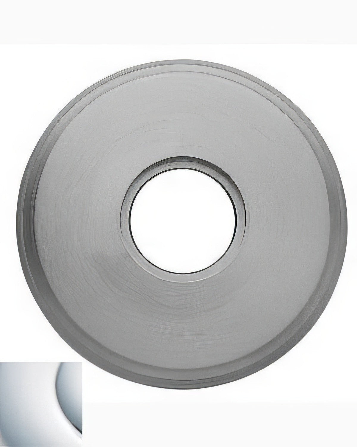 Baldwin 5075260I polished chrome rosette