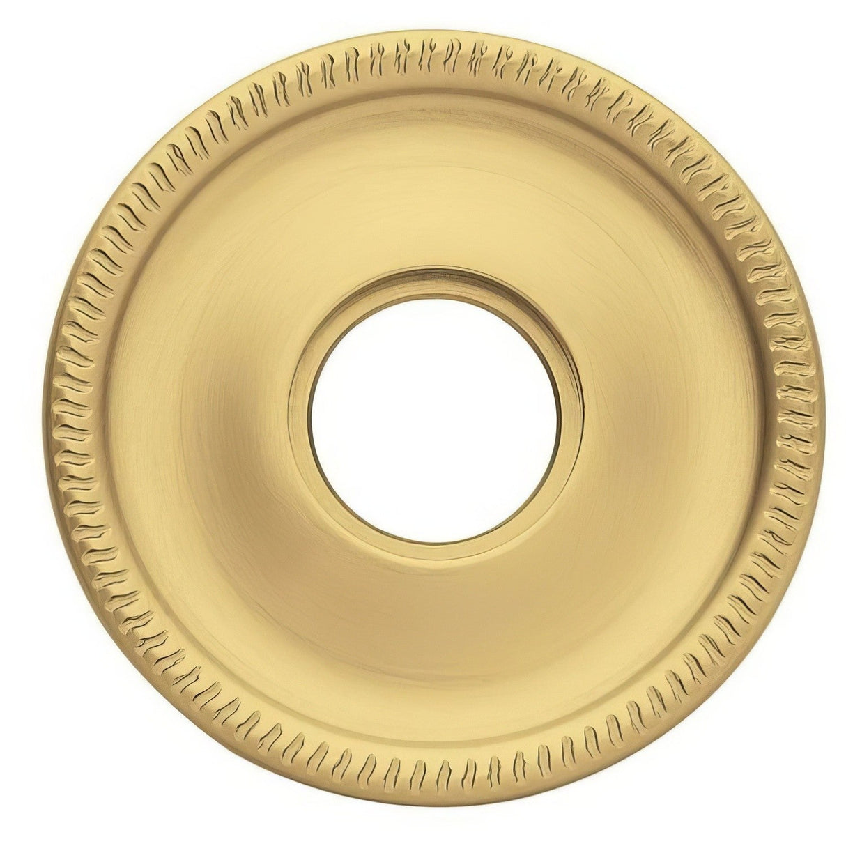 Baldwin 5076044 lifetime satin brass rosette