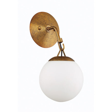 Craftmade 50761-PAB Orion 1 Light Wall Sconce Patina Aged Brass