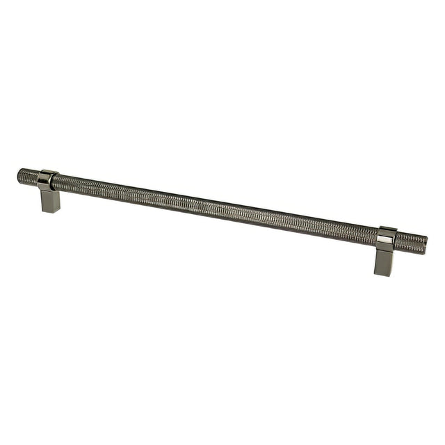 Berenson 5077-4098-P black nickel cabinet pull / appliance pull