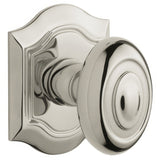 Baldwin 5077055MR lifetime polished nickel dummy door knob