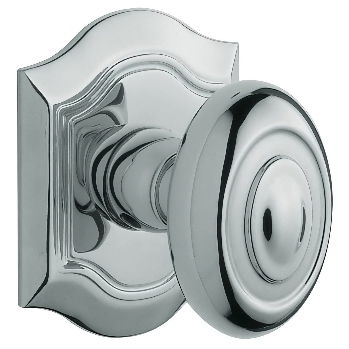 Baldwin 5077260MR polished chrome dummy door knob