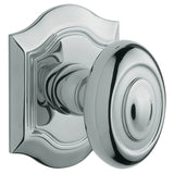Baldwin 5077260MR polished chrome dummy door knob