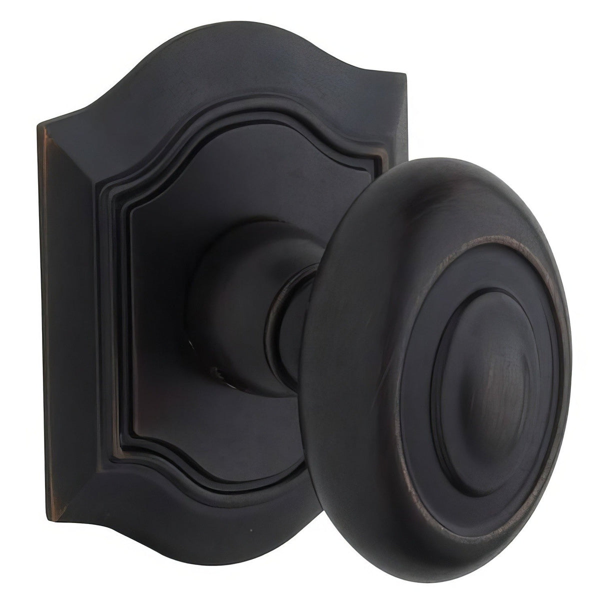 Baldwin 5077402MR distressed oil rubbed bronze dummy door knob