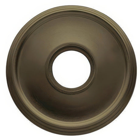 Baldwin 5078050IDM satin brass and black rosette