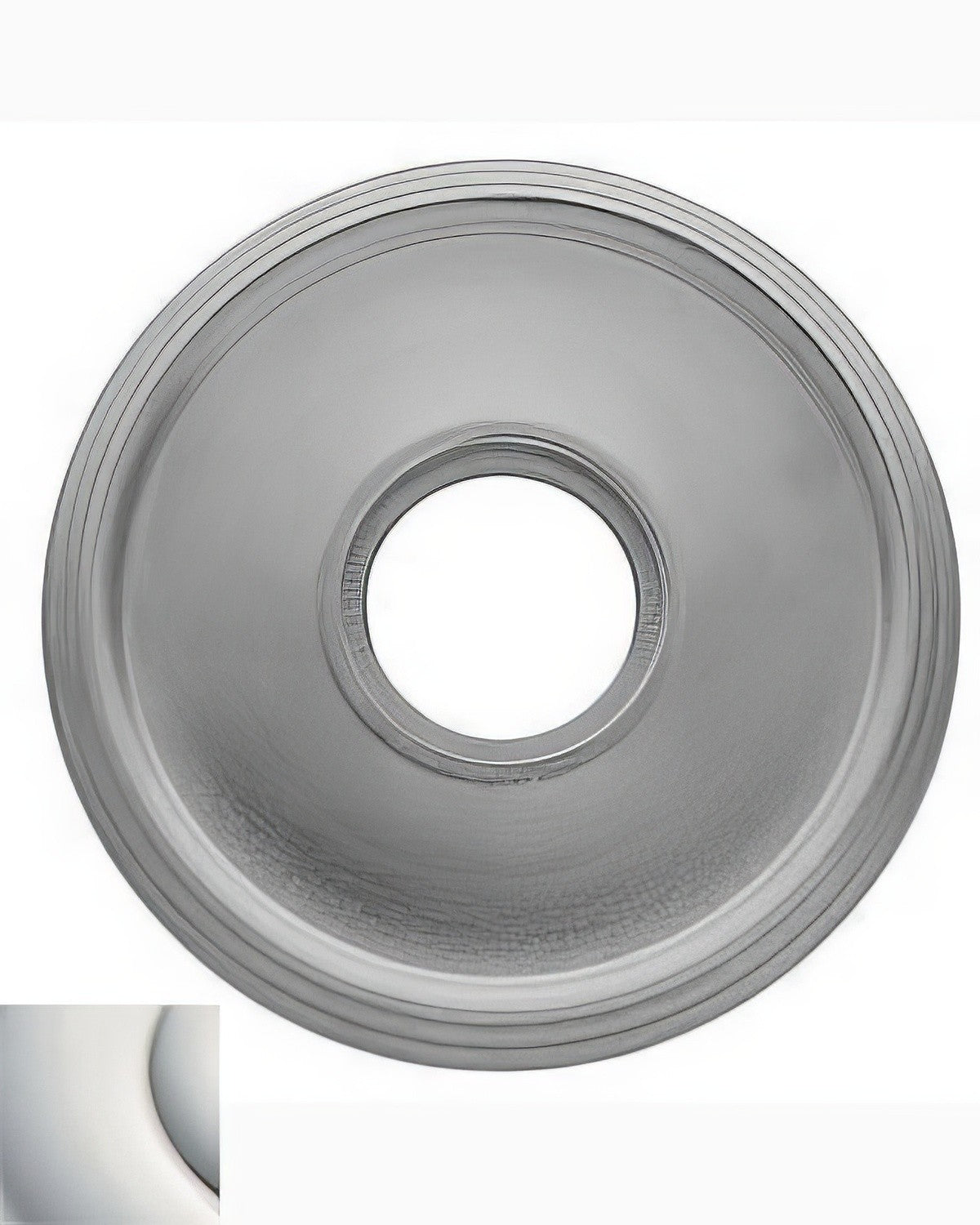 Baldwin 5078055 lifetime polished nickel rosette