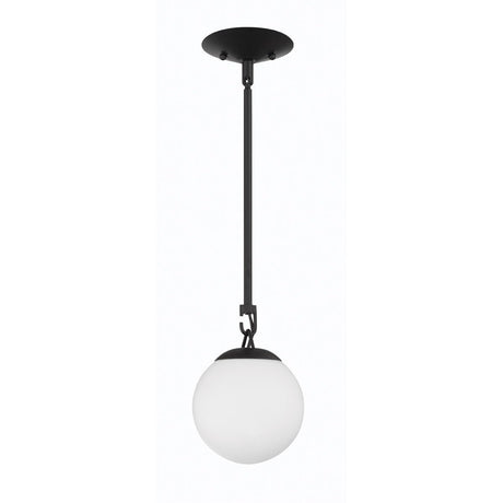Craftmade 50791-FB Orion 1 Light Mini Pendant Flat Black