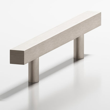 Colonial Bronze 507M15 cabinet pull handle in satin stainless, additional view