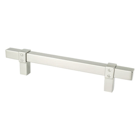 Berenson 5080-4BPN-P brushed nickel square cabinet pull