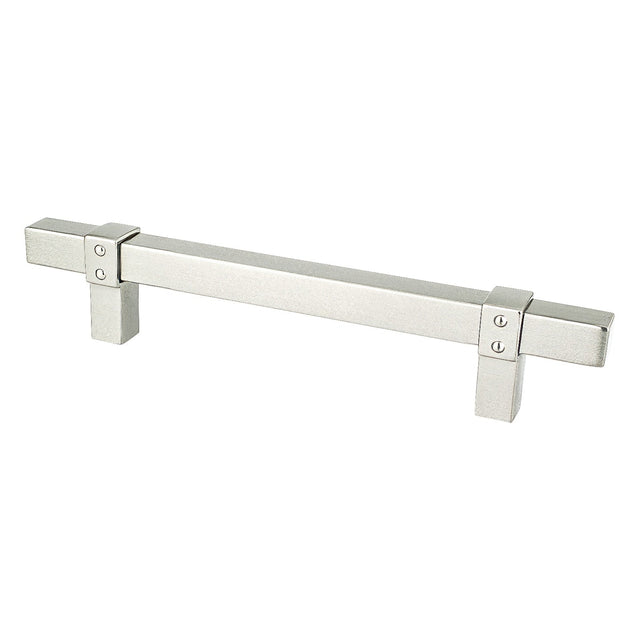 Berenson 5081-4BPN-P brushed nickel square cabinet pull