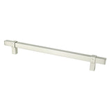 Berenson 5082-4BPN-P brushed nickel square cabinet pull