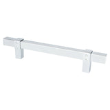 Berenson 5086-4026-P polished chrome square cabinet pull