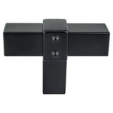 Berenson 5090-4055-P matte black t shaped cabinet knob