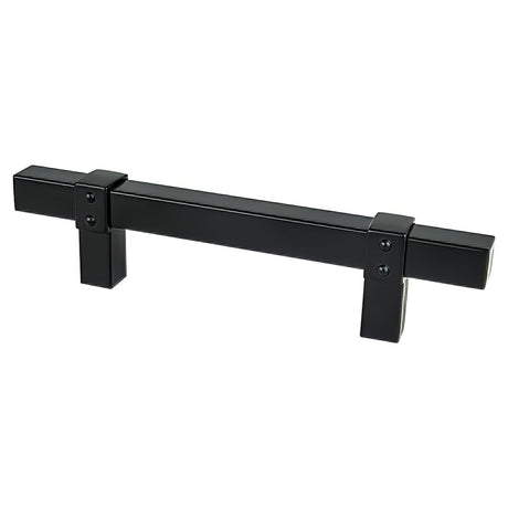 Berenson 5091-4055-P matte black square cabinet pull