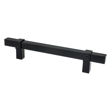 Berenson 5092-4055-P matte black square cabinet pull