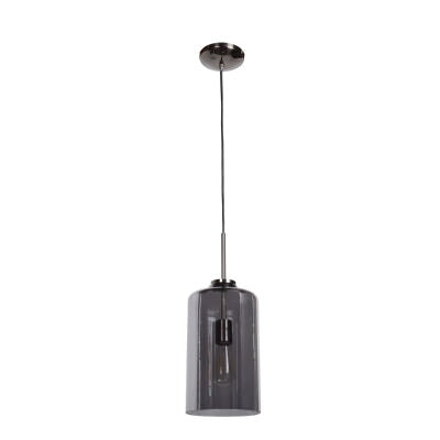 Access Lighting 50935-BCH/MIR glass pendant light in satin stainless, additional view