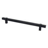 Berenson 5094-4055-P matte black square cabinet pull