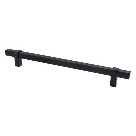 Berenson 5094-4055-P matte black square cabinet pull