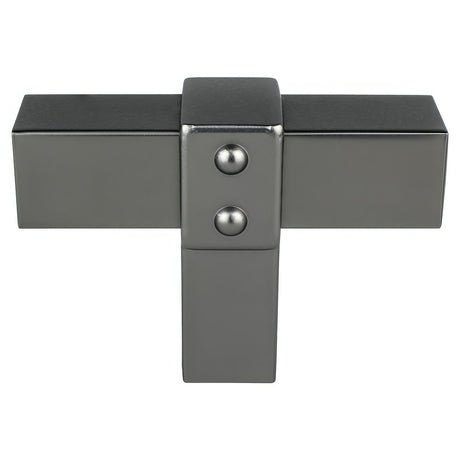 Berenson 5096-4SLT-P Rivet Rebel t-shaped cabinet cabinet knob, additional view