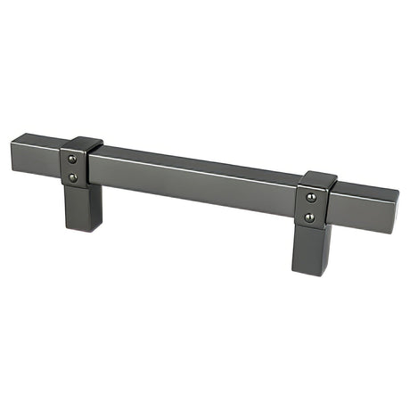 Berenson 5097-4SLT-P slate square cabinet pull