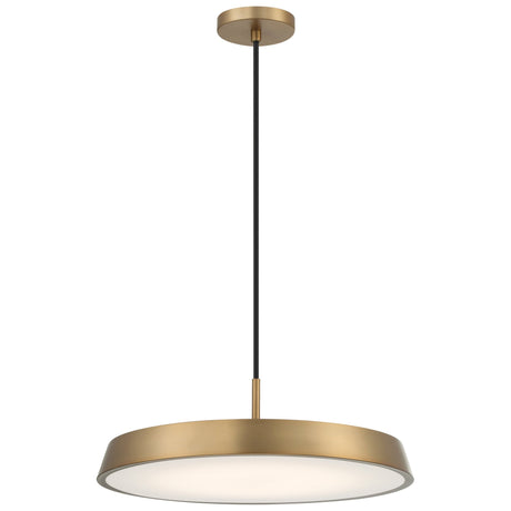 Access Lighting 50977LEDDCS-BG/WHT 3cct led pendant