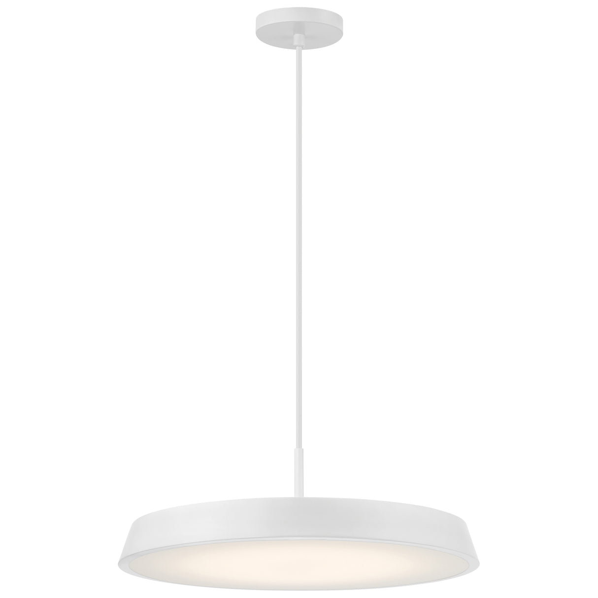 Access Lighting 50977LEDDCS-MWH/WHT 3cct led pendant