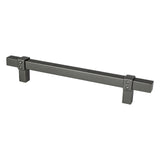 Berenson 5099-4SLT-P slate square cabinet pull