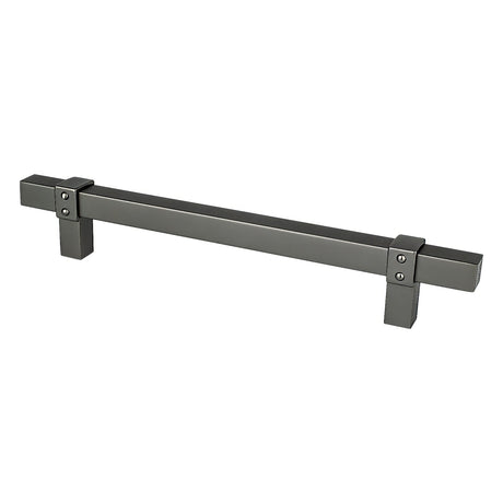 Berenson 5099-4SLT-P Rivet Rebel square cabinet pull, additional view