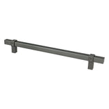 Berenson 5100-4SLT-P slate square cabinet pull
