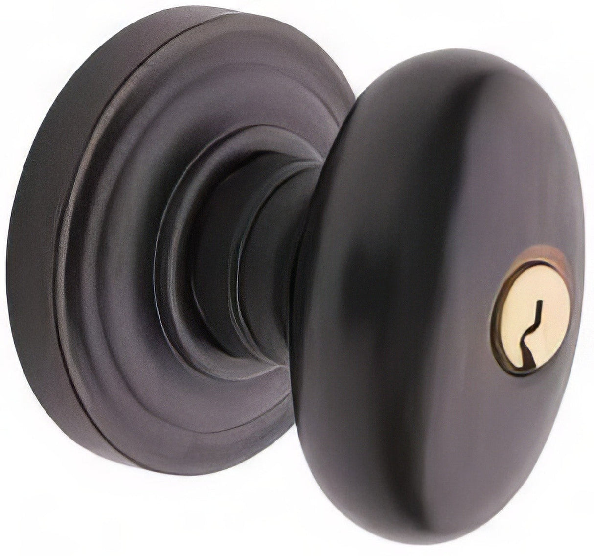 Emtek 5100EUS10B oil rubbed bronze keyed entry door knob