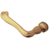 Baldwin 5101033LMR vintage brass dummy door lever