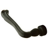 Baldwin 5101190LMR satin black dummy door lever