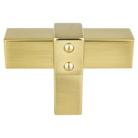 Berenson 5102-4MDB-P Rivet Rebel t-shaped cabinet cabinet knob, additional view