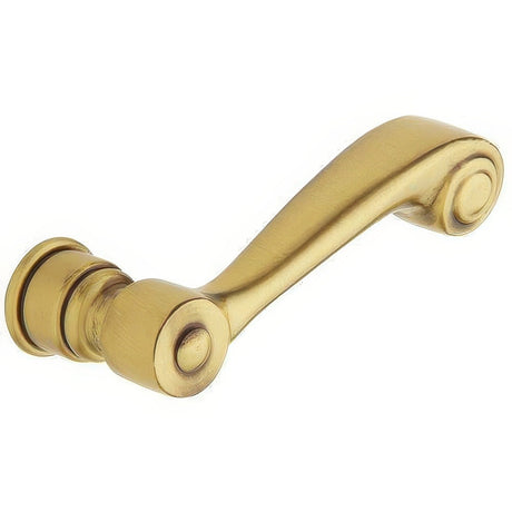 Baldwin 5103060MR satin brass and brown dummy set