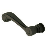 Baldwin 5103190LMR satin black dummy door lever