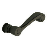 Baldwin 5103190RMR satin black dummy door lever