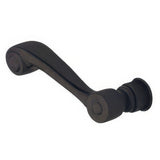 Baldwin 5103402LMR distressed oil rubbed bronze dummy door lever