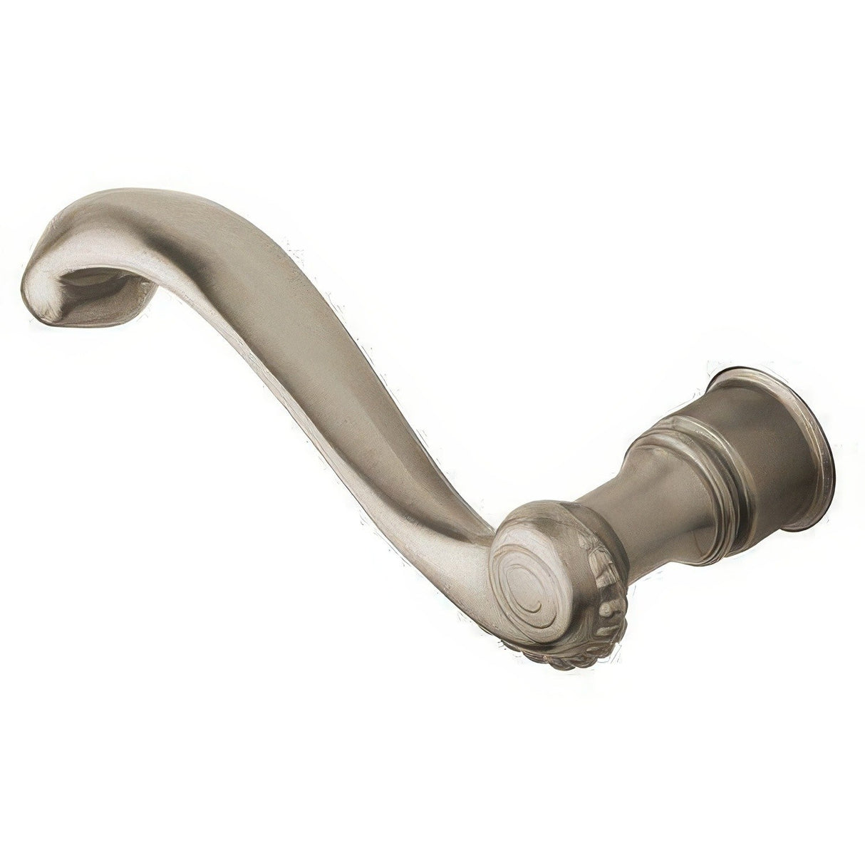 Baldwin 5104056LMR lifetime satin nickel dummy door lever