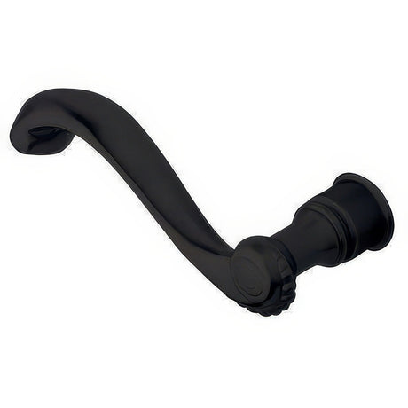 Baldwin 5104402LMR distressed oil rubbed bronze dummy door lever